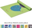 Gaiam Kids Yoga Mat Exercise Mat, Yoga for Kids with Fun Prints - Playtime for Babies, Active & Calm Toddlers and Young Children (60  L x 24  W x 3mm Thick) Sale