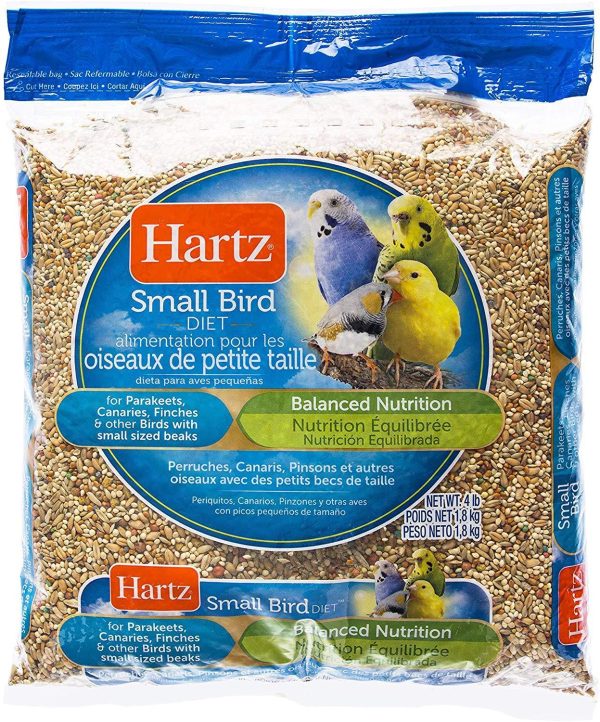 Hartz Parakeet, Canary, Finch Small Bird Food -4Lb Online now