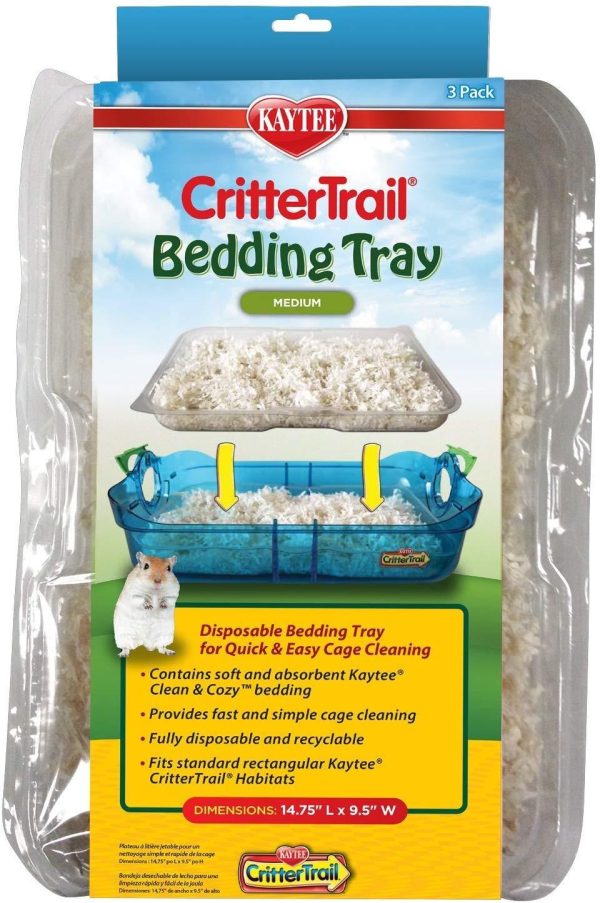 Kaytee CritterTrail Small Animal Habitat Bedding Trays For Cheap