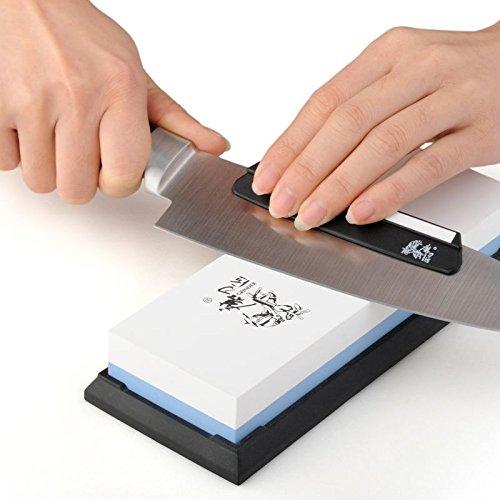 TAIDEA 2000 5000 Grit Combination Corundum Whetstone Knife Sharpening Stone   Double Two-Sided For Sale