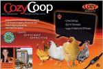 Cozy Products CL Safe Chicken Coop Heater 200 Watts Safer Than Brooder Lamps, One Size, Black Sale