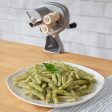 CucinaPro Cavatelli Maker Machine w Easy Clean Rollers- Makes Authentic Gnocchi, Pasta Seashells and More- Recipes Included Fashion