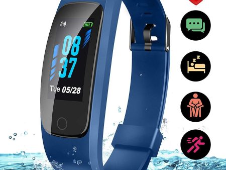 Updated 2019 Version High-End Fitness Tracker HR, Activity Trackers Health Exercise Watch with Heart Rate and Sleep Monitor, Smart Band Calorie Counter, Step Counter, Pedometer Walking for Men & Women For Sale