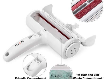 ZEXETT Pet Hair Remover Roller, Reusable Dog & Cat Fur and Lint Remover Brush with Self-Cleaning System, Lightweigh, Perfect for Furniture, Carpets and Bed Cleaning Online now