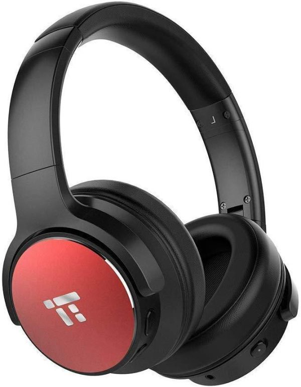 TaoTronics HiFi Stereo Wireless Over Ear Deep Bass Headset w CVC Noise Canceling Microphone 30 Hour Playtime Comfortable Earpads for Travel Work TV Online Hot Sale