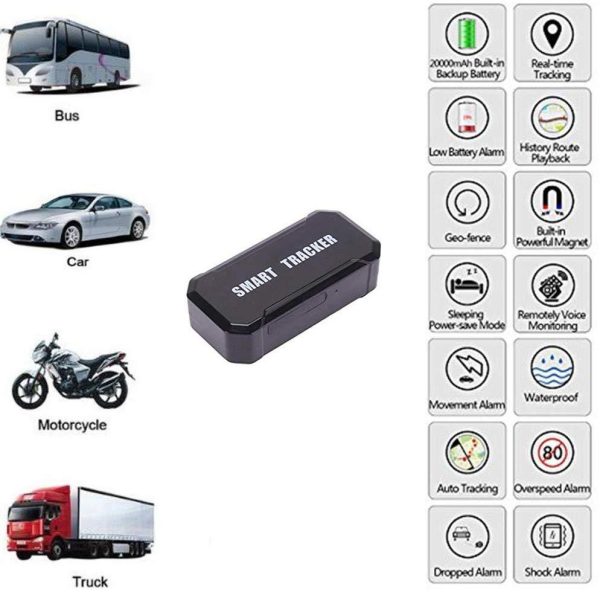 10000MA Magnet GPS Tracker, Portable Real Time Personal and Vehicle GPS Tracker,Wireless Mini Portable Magnetic Tracker Hidden for Vehicle Anti-Theft Teen Driving Online Hot Sale