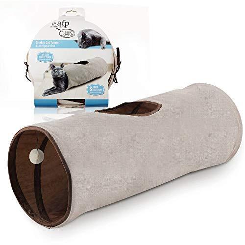 ALL FOR PAWS Crinkle Cat Tunnel Tube Collapsible Play Toy Fun for Rabbits, Kittens, and Dogs Online