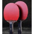 SSHHI Table Tennis Bats,Ping Pong Paddle Portable,Comfortable Handle,Suitable for Daily Training, Fashion As Shown   14.9×24.3cm Online now