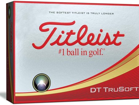 Titleist DT TruSoft Golf Balls (One Dozen) For Cheap