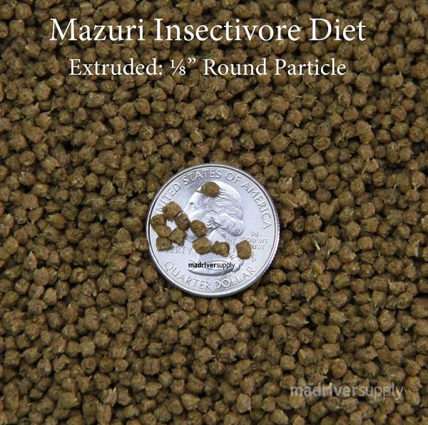 Mazuri Insectivore Diet, Designed For A Range Of Insect-Eating Mammals, Birds, Reptiles And Amphibians, 20 Ounces (1.25lbs.) Online Hot Sale