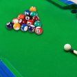 Godyluck 25MM   38MM Children Billiards Table Balls Set Resin Small Pool Cue Balls Full Set on Sale