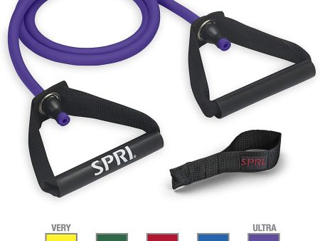 SPRI Xertube Resistance Bands Exercise Cords (All Exercise Bands Sold Separately) Hot on Sale