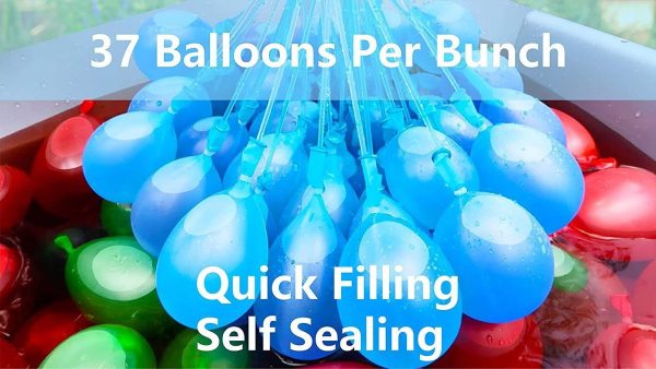 Water Balloons for Kids Girls Boys Balloons Set Party Games Quick Fill Water Balloons 333 Bunches Swimming Pool Outdoor Summer Fun K10 For Cheap