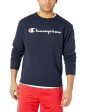 Champion Men s Graphic Powerblend Fleece Crew For Discount