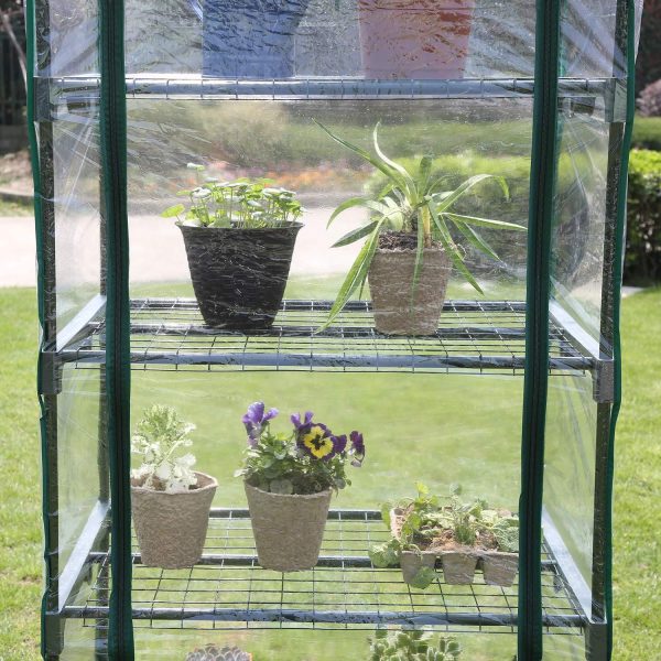 Worth 5 Tier Greenhouse, Portable Garden House with Wheels, Sturdy Shelves For Cheap