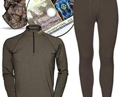 HECS Hunting - Energy Concealing Base Layer - Includes Thermal Shirt, Pants and Headcover Online Hot Sale