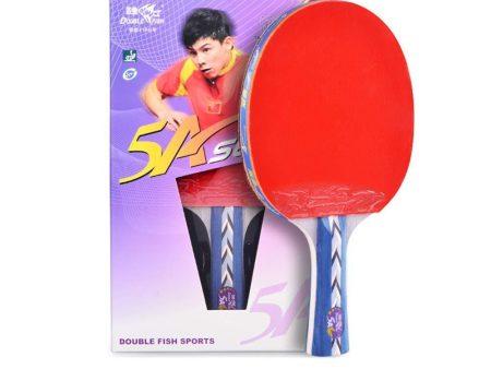 SSHHI Sports Ping Pong Racket Set,Beginner Table Tennis Paddle for Schools and Clubs,Fashion As Shown Short Handle Fashion