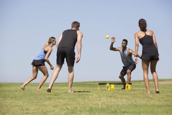 Spikeball Standard 3 Ball Kit - Includes Playing Net, 3 Balls, Drawstring Bag, Rule Book Online Hot Sale