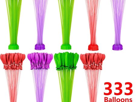 Water Balloons for Kids Girls Boys Balloons Set Party Games Quick Fill Water Balloons 333 Bunches Swimming Pool Outdoor Summer Fun K10 For Cheap