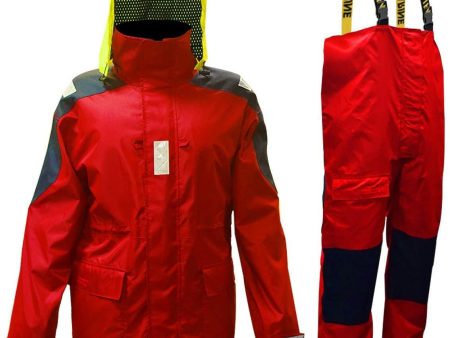 Navis Marine Coastal Sailing Jacket with Bib Pants Fishing Rain Suit Foul Weather Gear Discount