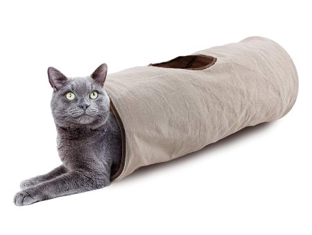 ALL FOR PAWS Crinkle Cat Tunnel Tube Collapsible Play Toy Fun for Rabbits, Kittens, and Dogs Online