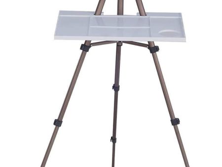 MEEDEN Artist Watercolor Field Easel Portable Easel, Lightweight Field Easel 17 to 65 Inch for Watercolors, Sturdy Tripod for Tabletop Floor Painting, Drawing and Display Discount