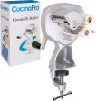 CucinaPro Cavatelli Maker Machine w Easy Clean Rollers- Makes Authentic Gnocchi, Pasta Seashells and More- Recipes Included Fashion