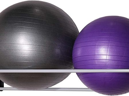 Vita Vibe Wall Storage Rack for Exercise Yoga Stability Balls - for Storing Ball Sizes 25cm to 95cm (10” to 36”) Hot on Sale