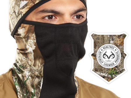 Realtree EDGE Camo Balaclava Face Mask - Cold Weather Ski Mask for Men - Windproof Winter Snow Gear For Hunting, Fishing & Camping. Ultimate Protection from The Elements Hot on Sale