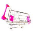 awtang Mini Supermarket Shopping Cart Trolley Bird Parrot Pet Toy Box Funny Toy Discount