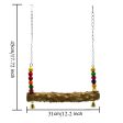 Mrli Pet Chicken Swing Toys with Natural Wooden for Hens Large Bird Parrot Macaw Training For Cheap