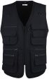 LUSI MADAM Mens Outdoor Vest Multi-Pockets Casual Vest for Work Fishing Photography Journalist Online