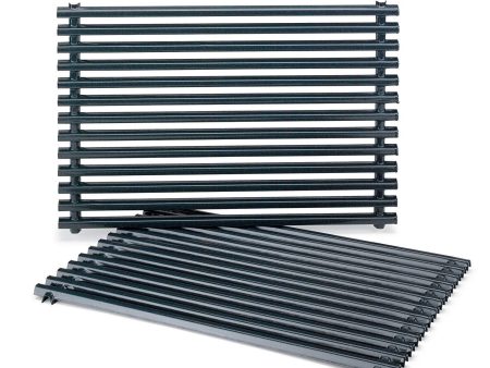 Weber 7525 Porcelain Enameled Grates (17.4 x 11.8 x 0.25) for Weber Spirit 300 Series, Spirit 700, Genesis Silver Gold Platinum B C, 2-Piece For Cheap