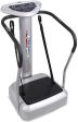 Hurtle Vibration Platform Upgraded Full Body Fitness Machine Exercise - Crazy Fit Massager w Adjustable Speed Level 2 Resistance Bands 3 LED Screen and BMI Sensor Monitor - HURVBTR85 Supply