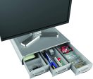 Mind Reader PC, Laptop, IMAC Monitor Stand and Desk Organizer, Black Online Hot Sale