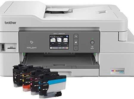 Brother MFC-J995DW INKvestmentTank Color Inkjet All-in-One Printer with Mobile Device and Duplex Printing, Up To 1-Year of Ink In-box Discount