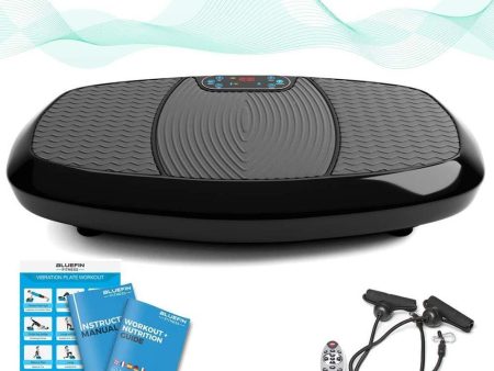 Bluefin Fitness Dual Motor 3D Vibration Platform | Oscillation, Vibration + 3D Motion | Huge Anti-Slip Surface | Bluetooth Speakers | Ultimate Fat Loss | Unique Design | Get Fit at Home Online