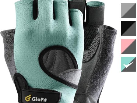 Glofit FREEDOM Workout Gloves, Knuckle Weight Lifting Shorty Fingerless Gloves with Curved Open Back, for Powerlifting, Gym, CrossFit, Women and Men Online Sale