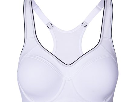 SYROKAN Women s Full Support High Impact Racerback Lightly Lined Underwire Sports Bra For Cheap