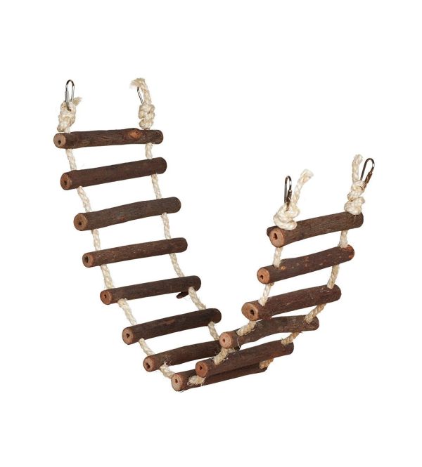 Prevue Hendryx Naturals Large Rope Ladder Bird Toy Online Hot Sale