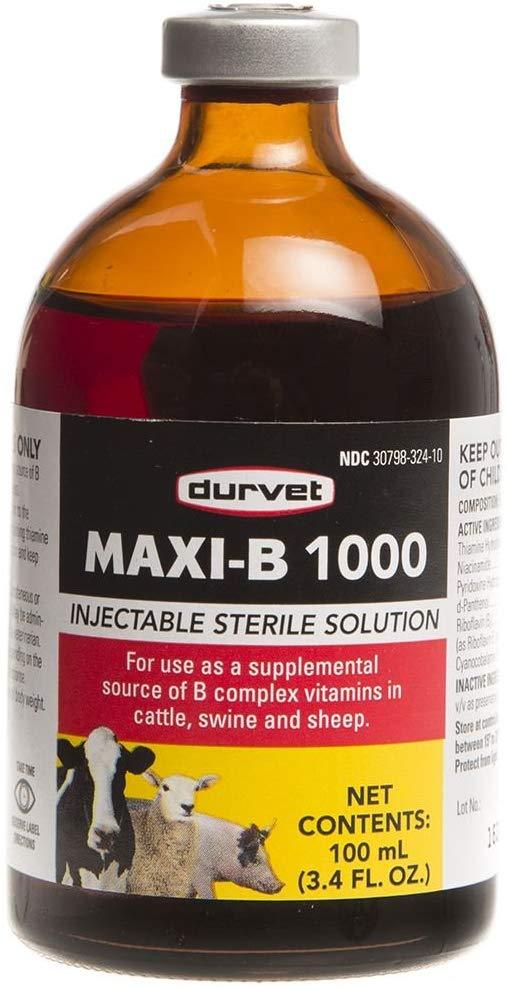 Durvet Maxi B 1000 100mL Supply