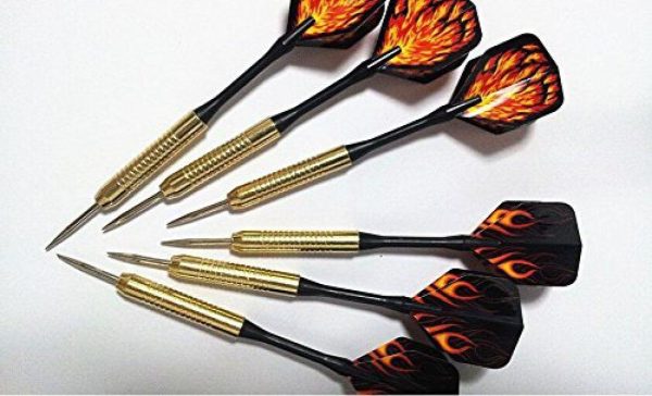 Interbusiness 16g Coppering Steel Tip Darts Needle Dart Flights 18pcs Hot on Sale