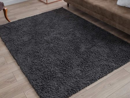 Perla Furniture - Alfombra de área 5 x 7 - Shag Rug, Shaggy Area Rugs 5 x 7, Polipropileno Fashion