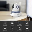 Wireless Security Camera, HD 1080P Baby Monitor Home Surveillance IP Came with Cloud Storage Night Vision, Pan Tilt, Two Way Talk by Android iOS App by corprit Hot on Sale