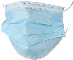 100 Pcs Disposable Face Masks by Vigor Fusion: 3Ply Earloop Masks | Latex Free Non-Woven Fabric |Protect Yourself Against Dust, Pollen, Allergens, Bodily fluids | Hypoallergenic Online Hot Sale