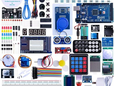 ELEGOO Mega 2560 Project The Most Complete Ultimate Starter Kit w Tutorial Compatible with Arduino IDE Supply