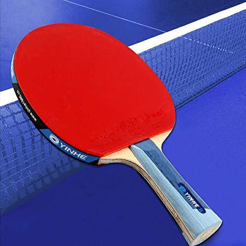 SSHHI Ping Pong Racket Set,Attacking Table Tennis Bats,Suitable for Intermediate Players to Use, Durable As Shown Short Handle For Sale