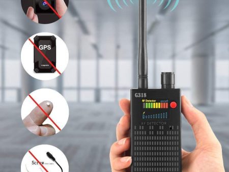 【Newest Version】 Dooreemee Anti Spy RF Signal Detector Bug Detector GPS Tracker Wireless Camera Amplification Ultra-high Sensitivity GSM Device Finder Handheld Discount