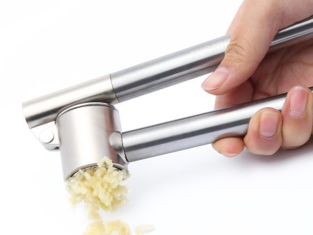 WAMDER Garlic Press,Stainless Steel Epicurean Professional Garlic Press Mincer Crusher Chopper,Clean Easily Ginger Press,Mince  Crush   Chop Garlic Cloves  Ginger with Ease Online Hot Sale