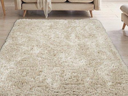 Ottomanson Flokati Collection Faux Sheepskin Shag Runner Rug, 2 X5 , Navy For Discount